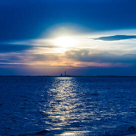 Blue Sunset by Karen Regan