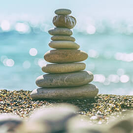 blue zen by Stelios Kleanthous