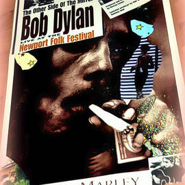 Bob Marley Collage by Sue Rosen