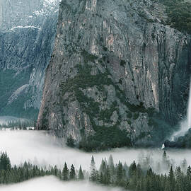 Bridalveil  Falls in Winter by Jim Dohms