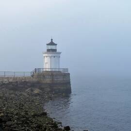 Bug Light aka Portland Breakwater Lighthouse by Carol McGrath