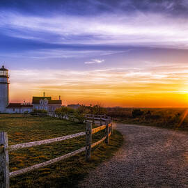 Cape Cod Light by Mark Papke