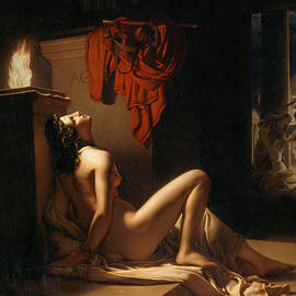 Cassandra Imploring the Vengeance of Minerva against Ajax by Jerome-Martin Langlois
