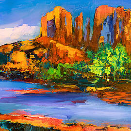 Cathedral Rock Afternoon by Elise Palmigiani
