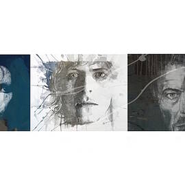 Changes David Bowie Triptych by Paul Lovering