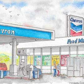 Chevron Food Mart in Ludlow, California