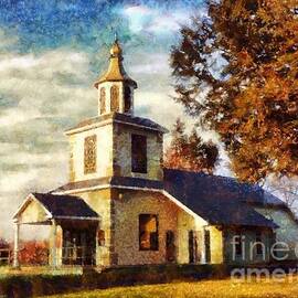 Church on a Sunday afternoon by Janine Riley