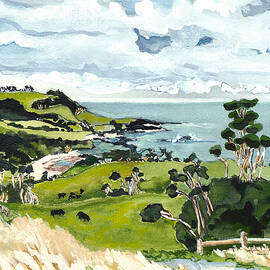 City of Melbourne Bay, King Island,  Tas by Joan Cordell