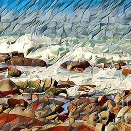 Coastal Abstract #2 by Trudee Hunter
