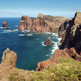 Coastline of Ponta de Sao Lourenco by Claudio Maioli