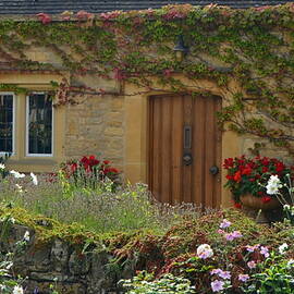 Colorful Cotswold Stone Cottage by Carla Parris