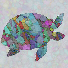 Colorful Sea Turtle by Jack Zulli