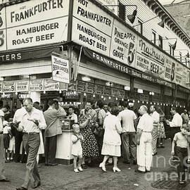 Coney Island Boardwalk by Mindy Sommers
