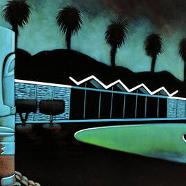 Cool Pad Baby googie architecture by Arturo Ramirez