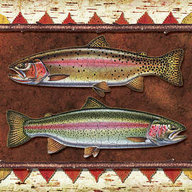 Cutthroat and Rainbow Trout Lodge by JQ Licensing