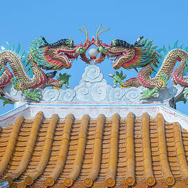 Dahmmasathan Quan Im Dragon Roof DTHCM1071 by Gerry Gantt