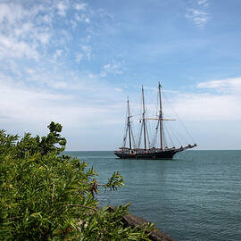 Denis Sullivan At Fairport Harbor by Dale Kincaid