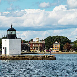 Derby Wharf Light and Custom House by Jeff Folger