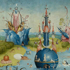 Detail from the Garden of Earthly Delights  Central Panel by Hieronymus Bosch