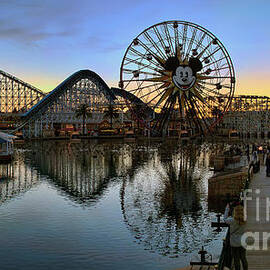 Disney California Adventure Panorama by Eddie Yerkish