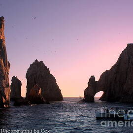 Dreamy Cabo Sunset The Arch by Charlene Cox