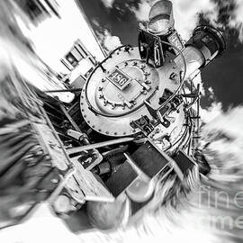 DURANGO SILVERTON TRAIN ARRIVES by Doug Sturgess