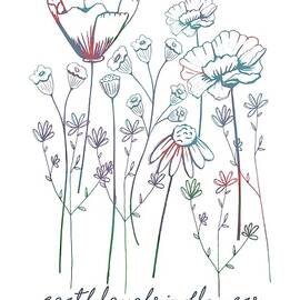 Earth Laughs in Flowers by Heather Applegate