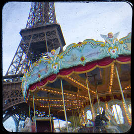 Eiffel Tower Carousel TTV by Melanie Alexandra Price