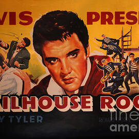 Elvis Presley Poster Collection 8 by Bob Christopher