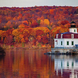 Esopus Lighthouse in Late Fall #1 by Jeff Severson