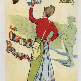 Eugenie Buffet - La Chanteuse Populaire - Vintage Advertising Poster