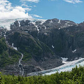 Exit Glacier Panorama  by Michael Ver Sprill