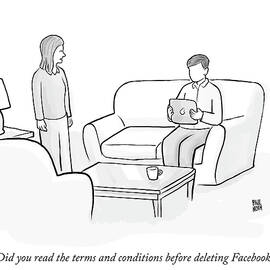 Facebook terms and conditions by Paul Noth