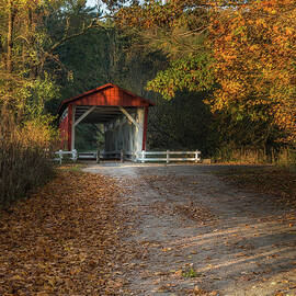 Fall Covered Bridge by Dale Kincaid