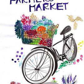 Farmers Market by Sweeping Girl