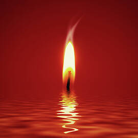 Floating Candlelight by Wim Lanclus