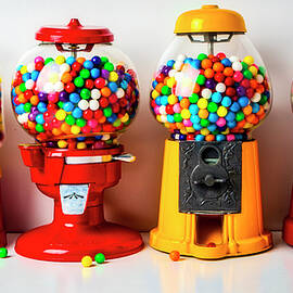 Four Bubblegum Machines by Garry Gay