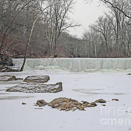Frozen Anderson Falls