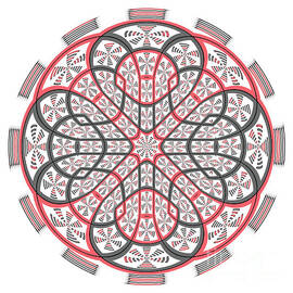 Geometric mandala by Gaspar Avila