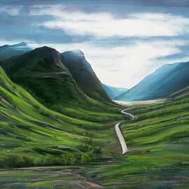 Glencoe, Scotland. by Alexander Taylor Dickie