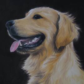 Golden Retriever Nr. 3 by Jindra Noewi