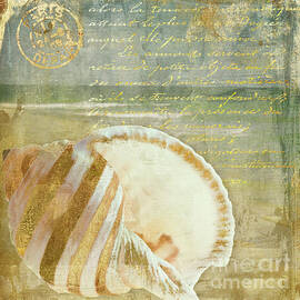 Golden Sea Three by Mindy Sommers