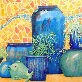 Green Fish and Friends by Sharon Nelson-Bianco