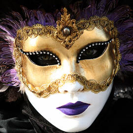 Gunilla Maria's Purple Feathers by Donna Corless