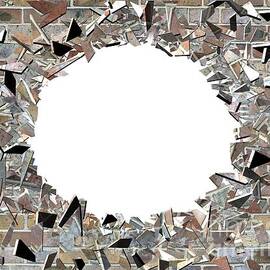 Hole in the wall - exploding wal by Michal Boubin