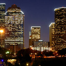 Houston Skyline at NIGHT