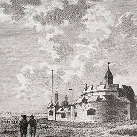 Hurst Castle Near Portsmouth, England by Vintage Design Pics