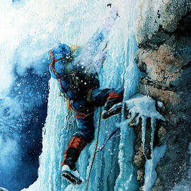 Ice Climb by Hanne Lore Koehler