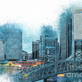 Jacksonville Sketch by Kay Brewer