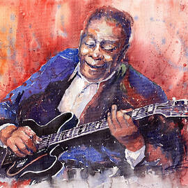 Jazz B B King 06 a by Yuriy Shevchuk